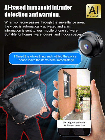 Portable Wireless Home Security Camera
