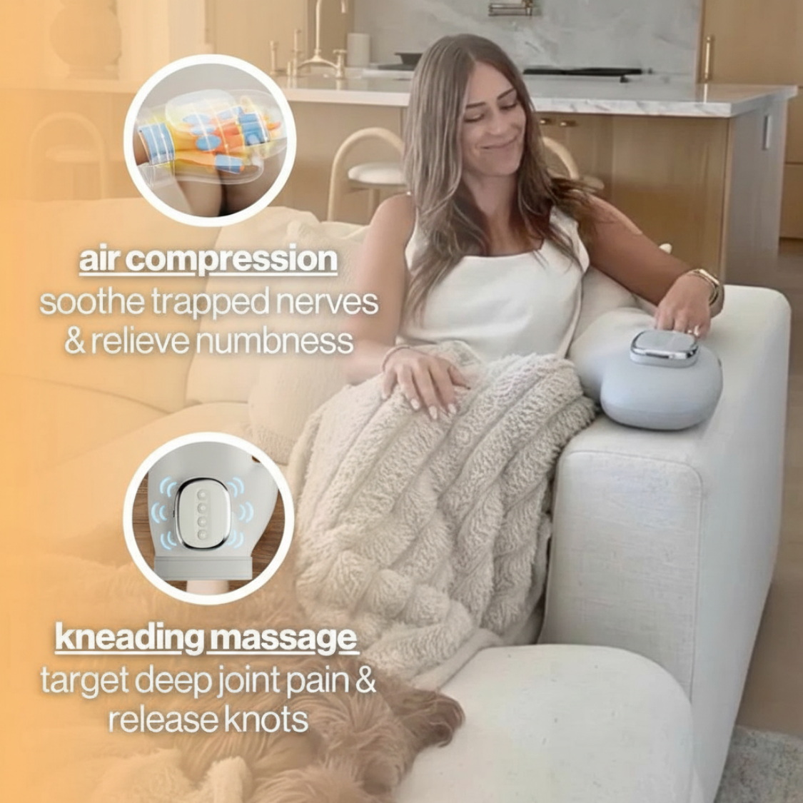 Hand Massager - Support for Joint, Inflammation & Pain