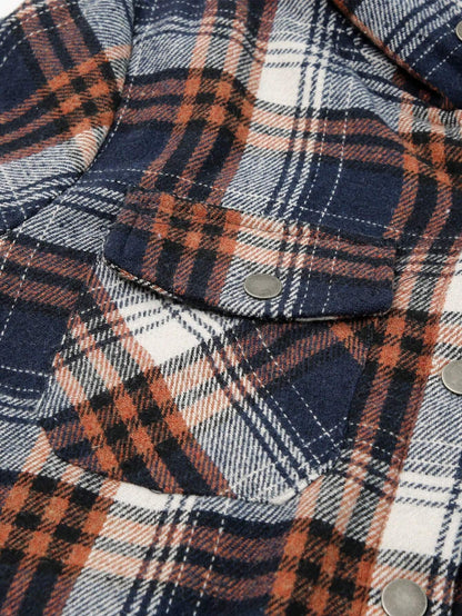 Cozy Plaid Teddy Jacket