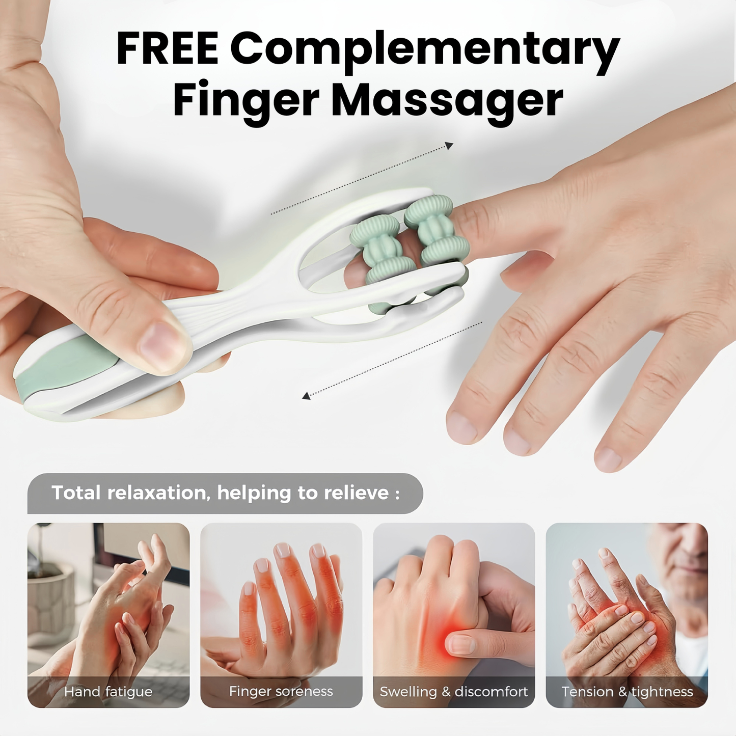 Hand Massager - Support for Joint, Inflammation & Pain