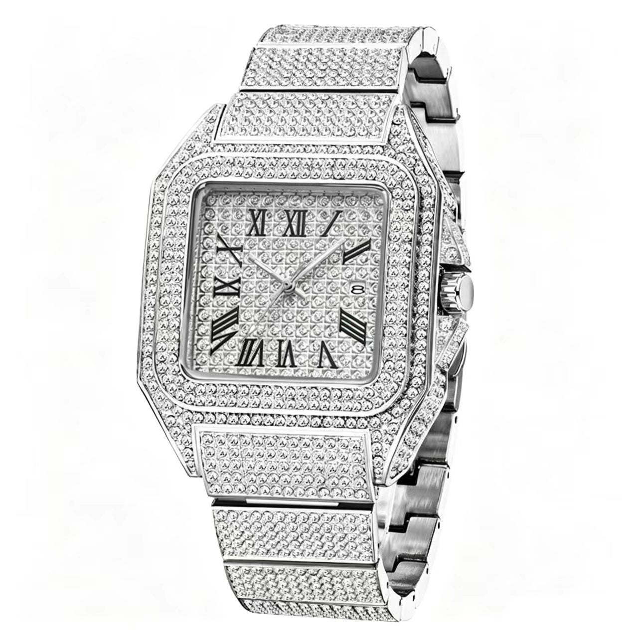 ✨Luxury Square Rhinestone Watch – Elegant Sparkle for Every Occasion✨