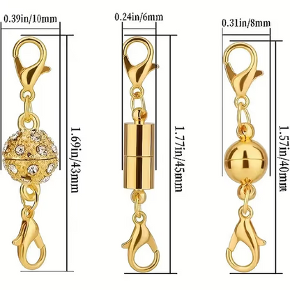 🔥Set Magnetic Necklace Clasps and Closures (12PCS)
