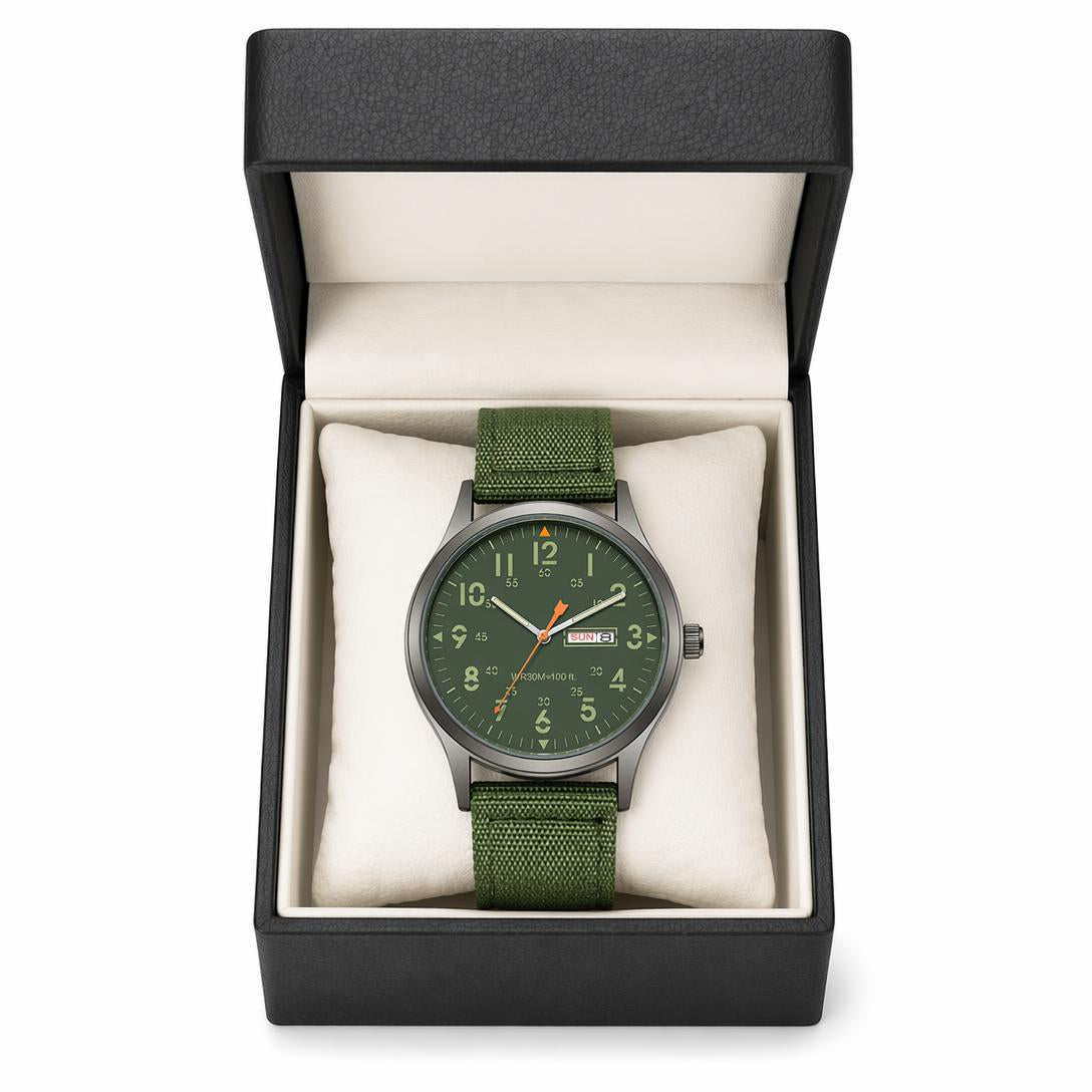 📢📢40% OFF !! ⏰Men's Quartz Watch with Luminous Display