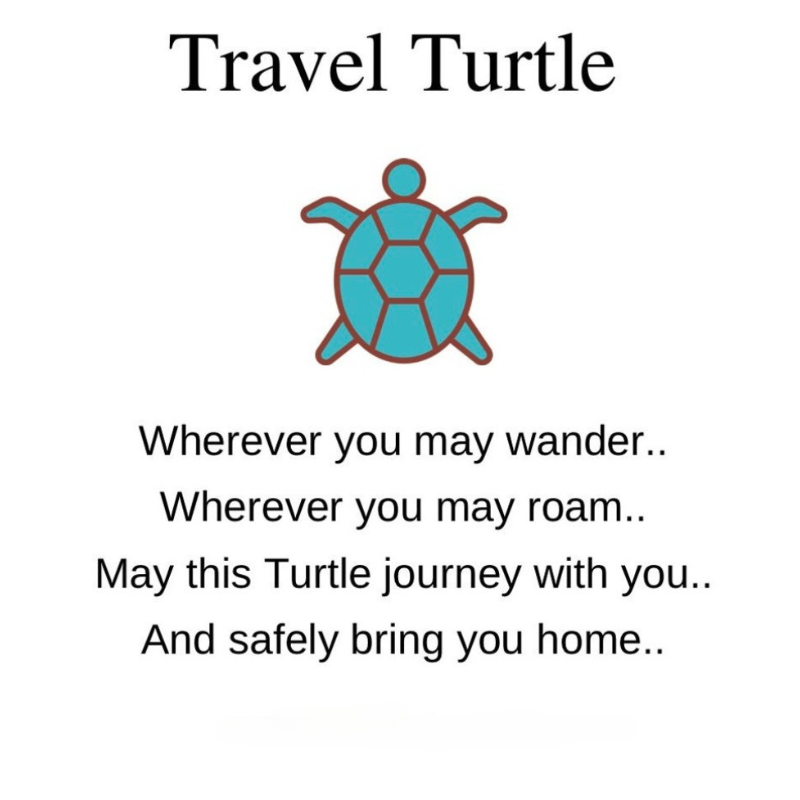 🎁🐢 Handmade Turtle Keychain