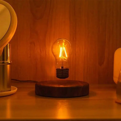 Lámpara de bombilla LED flotante