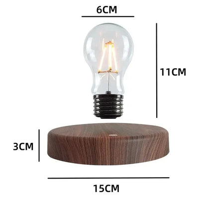 Lámpara de bombilla LED flotante