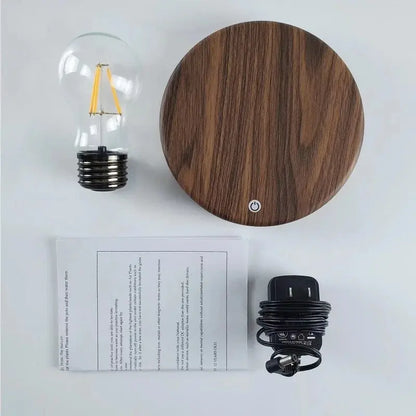 Lámpara de bombilla LED flotante