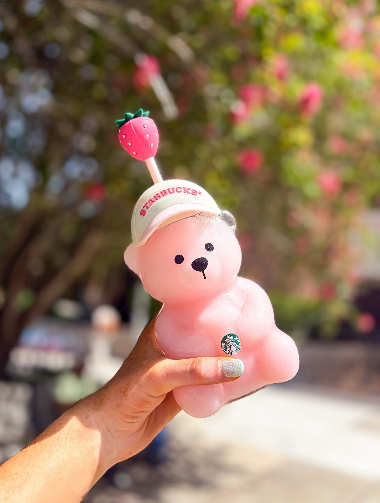 Pink Bearista Cup