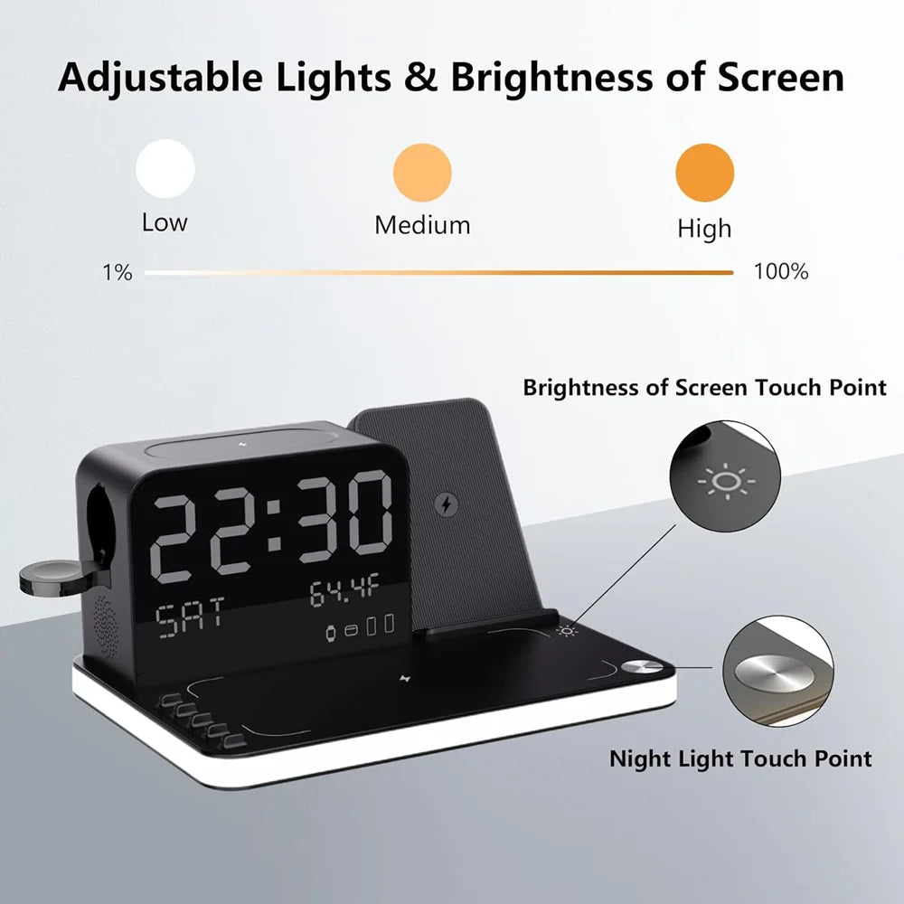 7 in 1 Wireless Charging Station