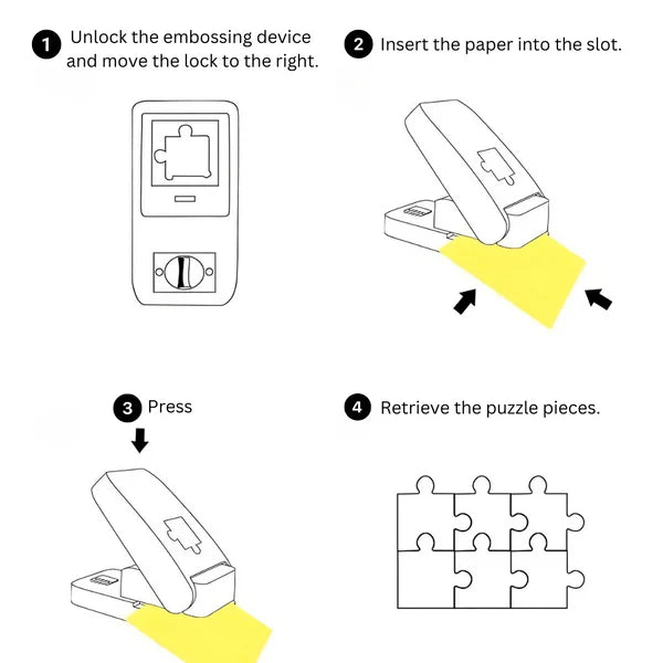 SnapPuzzle - DIY Jigsaw Puzzle Piece Cutter