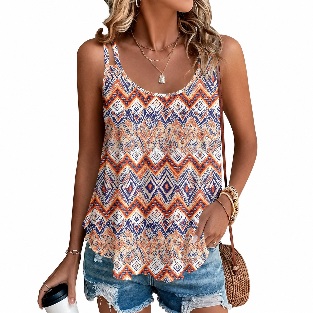 Women's Lightweight Spaghetti Strap Tank Top