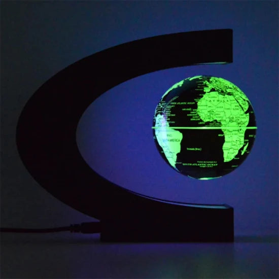 Levitating LED Globe Lamp