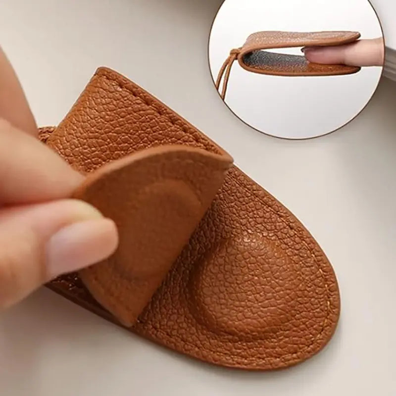 Magnetic Leather Sunglass Necklace Clip
