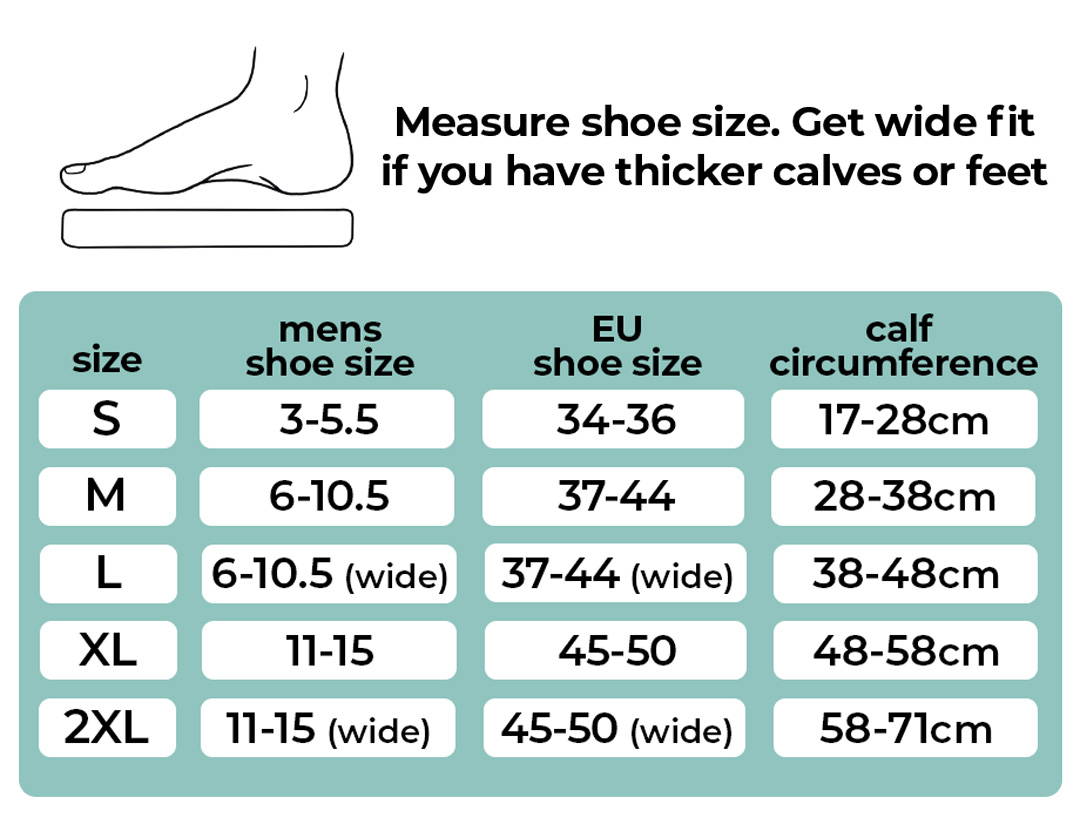 Bamboo Neuropathy Compression Socks