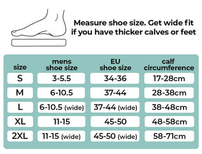 Bamboo Neuropathy Compression Socks