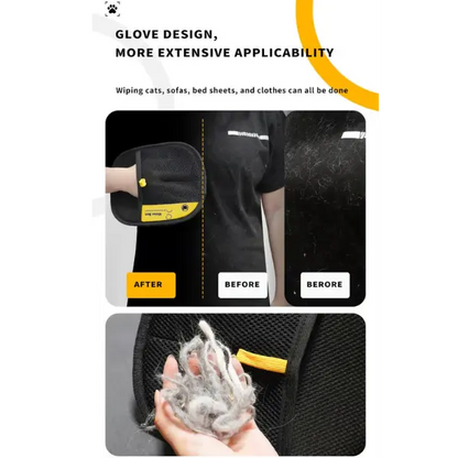 Pet hair remover Electrostatic gloves