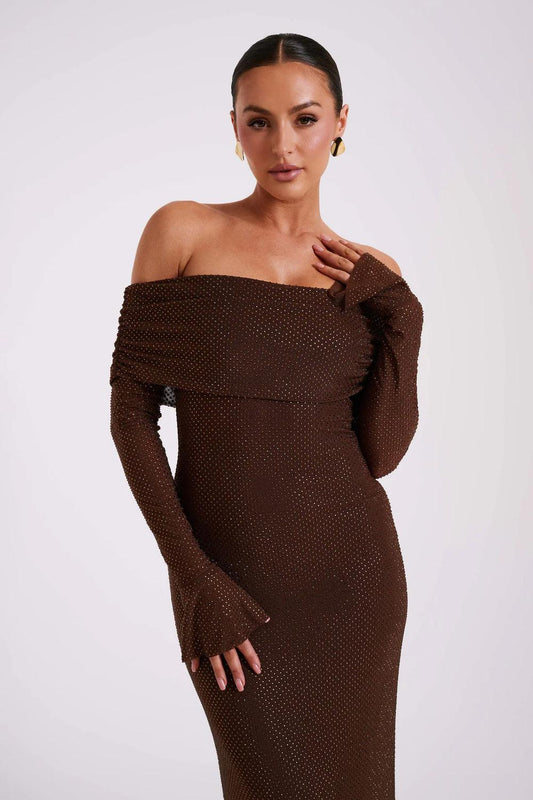 Malika Glitter Dress