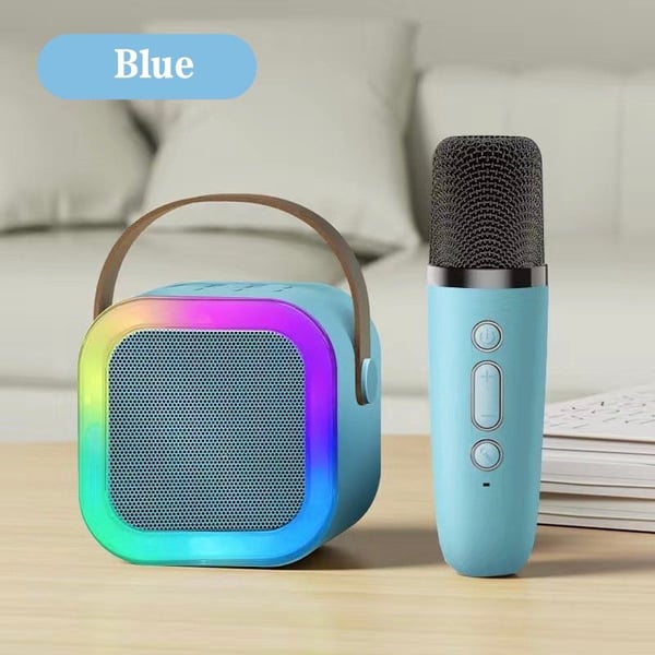 Mini Karaoke Machine with Wireless Microphones