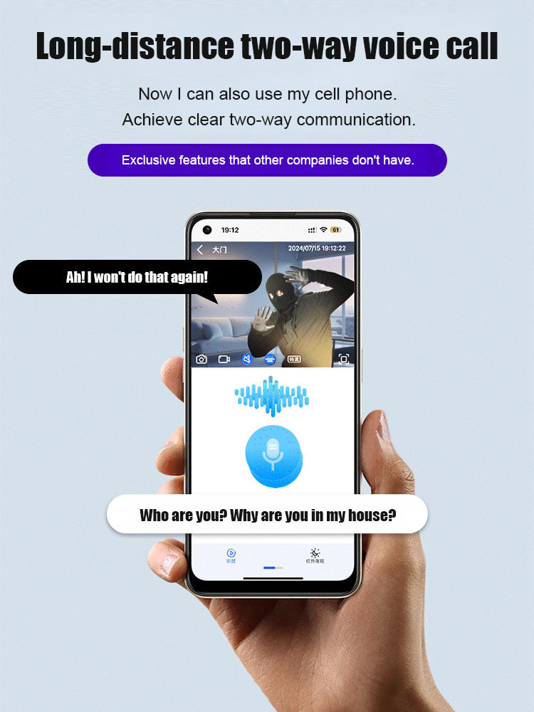 Portable Wireless Home Security Camera