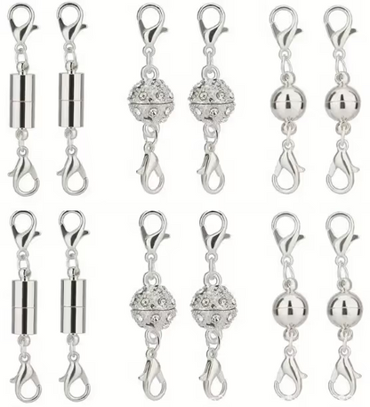 🔥Set Magnetic Necklace Clasps and Closures (12PCS)