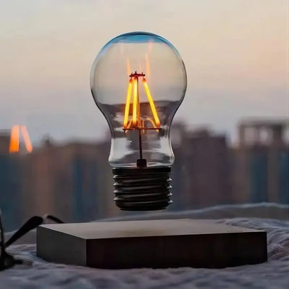 Lámpara de bombilla LED flotante