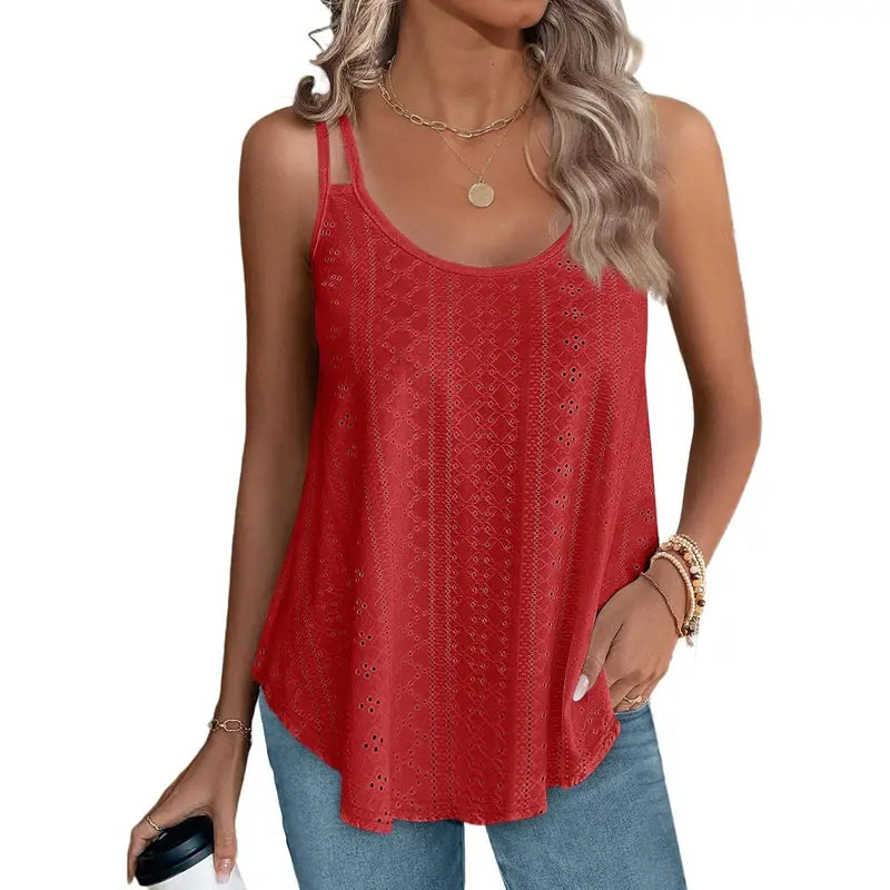 Women's Lightweight Spaghetti Strap Tank Top