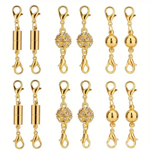 🔥Set Magnetic Necklace Clasps and Closures (12PCS)