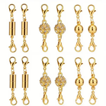 🔥Set Magnetic Necklace Clasps and Closures (12PCS)