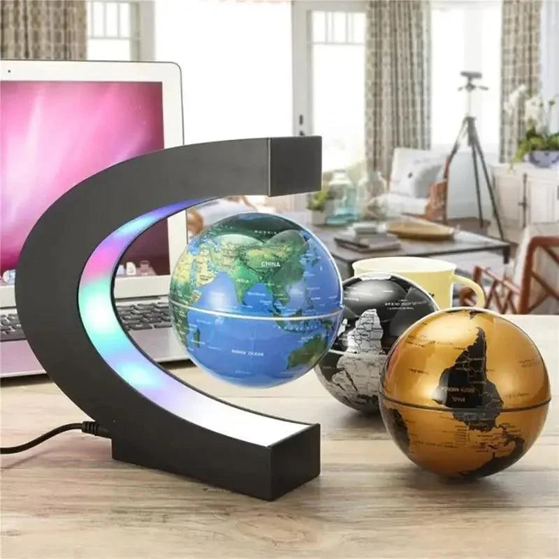 Levitating LED Globe Lamp