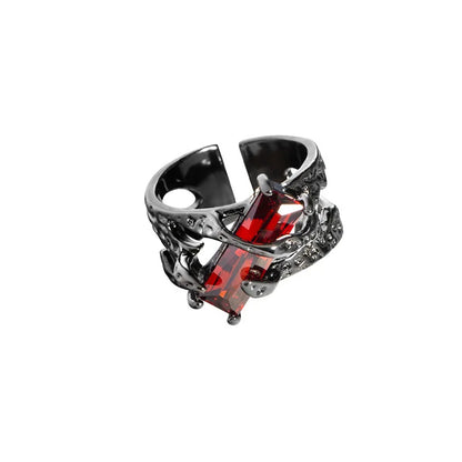 Dragon Stone Punk Ring