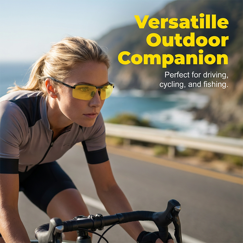 🎁New Arrival 50% OFF💥Men & Women Photochromic Sunglasses with Polarized Anti-Glare Lenses