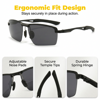 🎁New Arrival 50% OFF💥Men & Women Photochromic Sunglasses with Polarized Anti-Glare Lenses