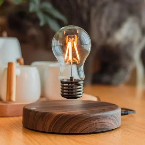 Lámpara de bombilla LED flotante